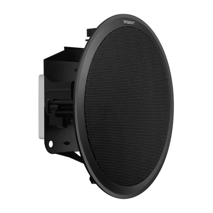 Hanwha Vision IP Audio • IP Ceiling Speaker • SPA-C100B • Black ...